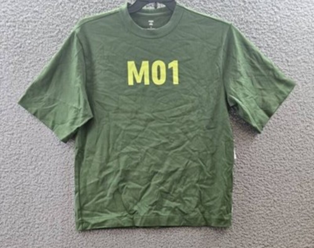Mode of One MO1 Graphic T-Shirt Men's S Green Crewneck Short Sleeves Pullover